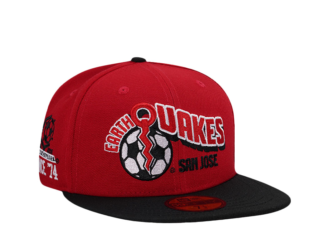 New Era San Jose Earthquakes MLS Throwback Two Tone Edition 59Fifty Fitted Casquette