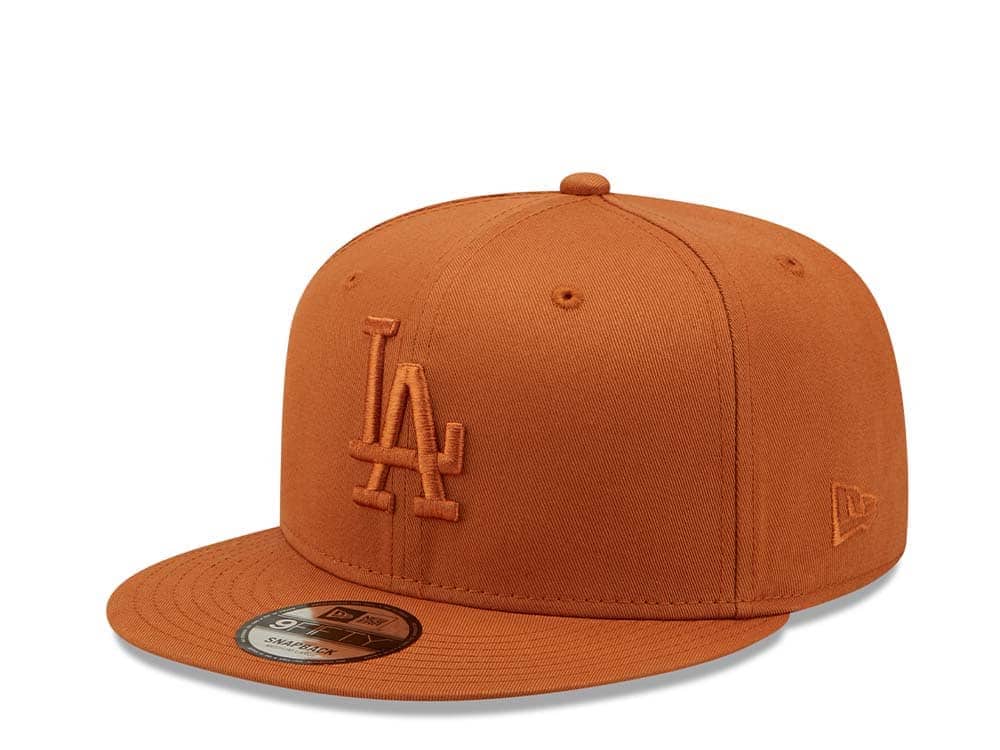 New Era Los Angeles Dodgers Essential Orange 9Fifty Snapback Casquette