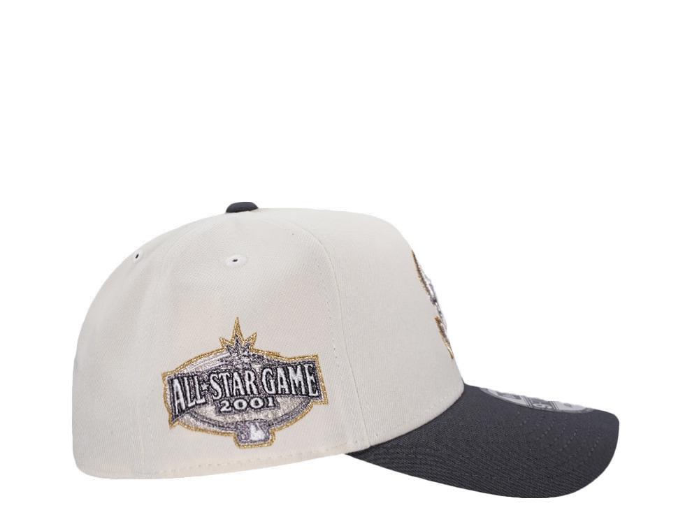 New Era Seattle Mariners All Star Game 2001 Chrome Two Tone Edition 9Forty A Frame Snapback Casquette