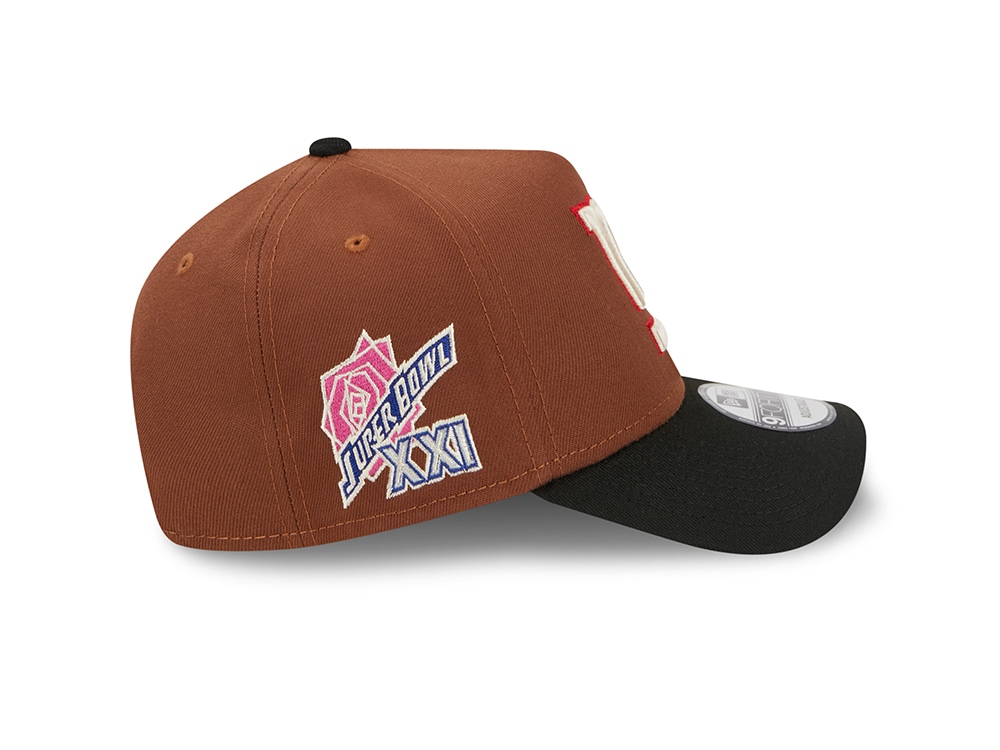 New Era New York Giants Super Bowl XXI Harvest Two Tone 9Forty A Frame Snapback Casquette