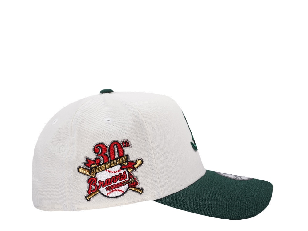 New Era Atlanta Braves 30th Anniversary Dollar Chrome Two Tone Edition 9Forty A Frame Snapback Casquette