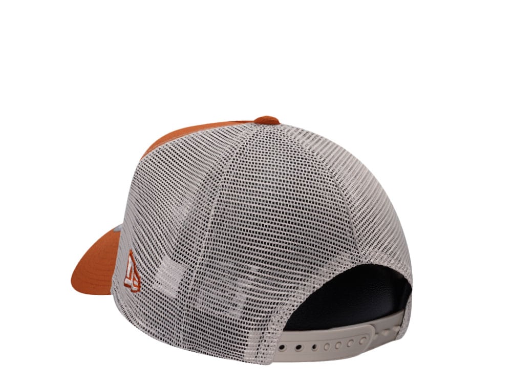 New Era Edmonton Oilers Classic Rust Trucker Edition 9Forty A Frame Snapback Casquette