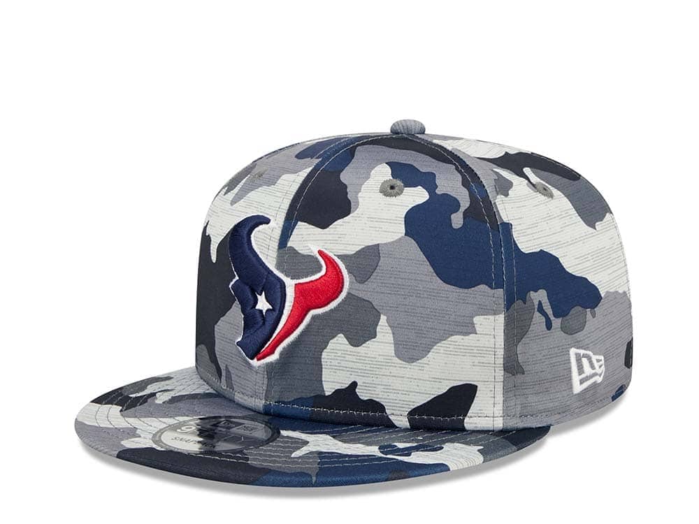 New Era Houston Texans NFL Training Camp 22 Camo 9Fifty Snapback Casquette