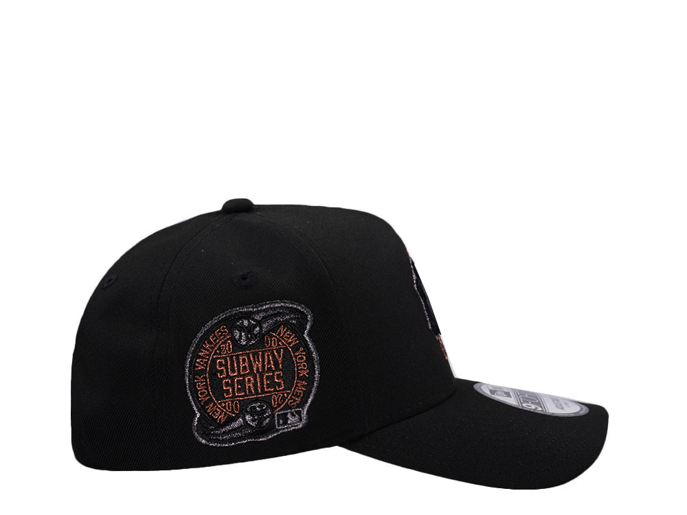 New Era New York Yankees World Series 2000 Black Prime Edition 9Forty A Frame Snapback Casquette