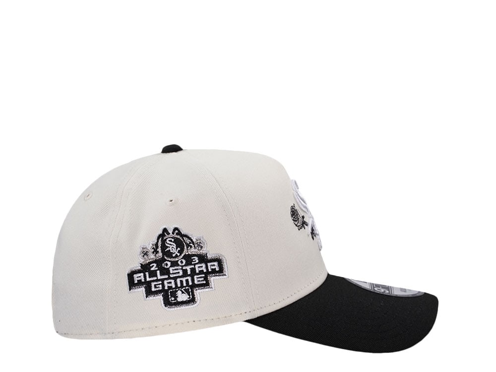 New Era Chicago White Sox All Star Game 2003 Chrome Two Tone Edition 9Forty A Frame Snapback Casquette