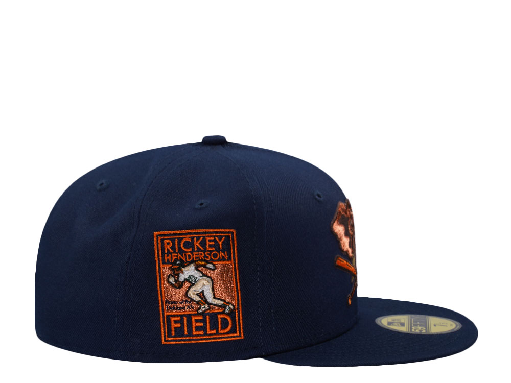 New Era Oakland Athletics Rickey Henderson Filed Copper Prime Edition 59Fifty Fitted Casquette