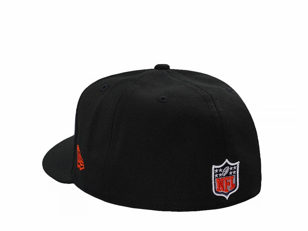 New Era Chicago Bears Black Classic Edition Pre Curved 59Fifty Fitted Casquette