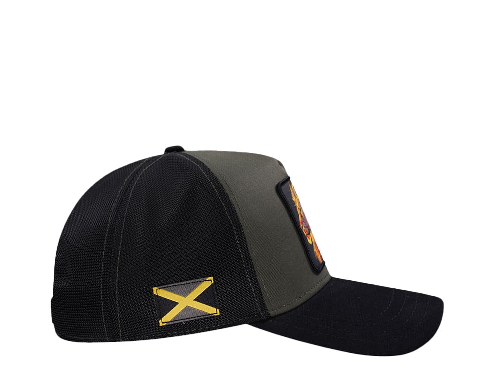 Capslab Natrual Mystik Lion Trucker Snapback Casquette