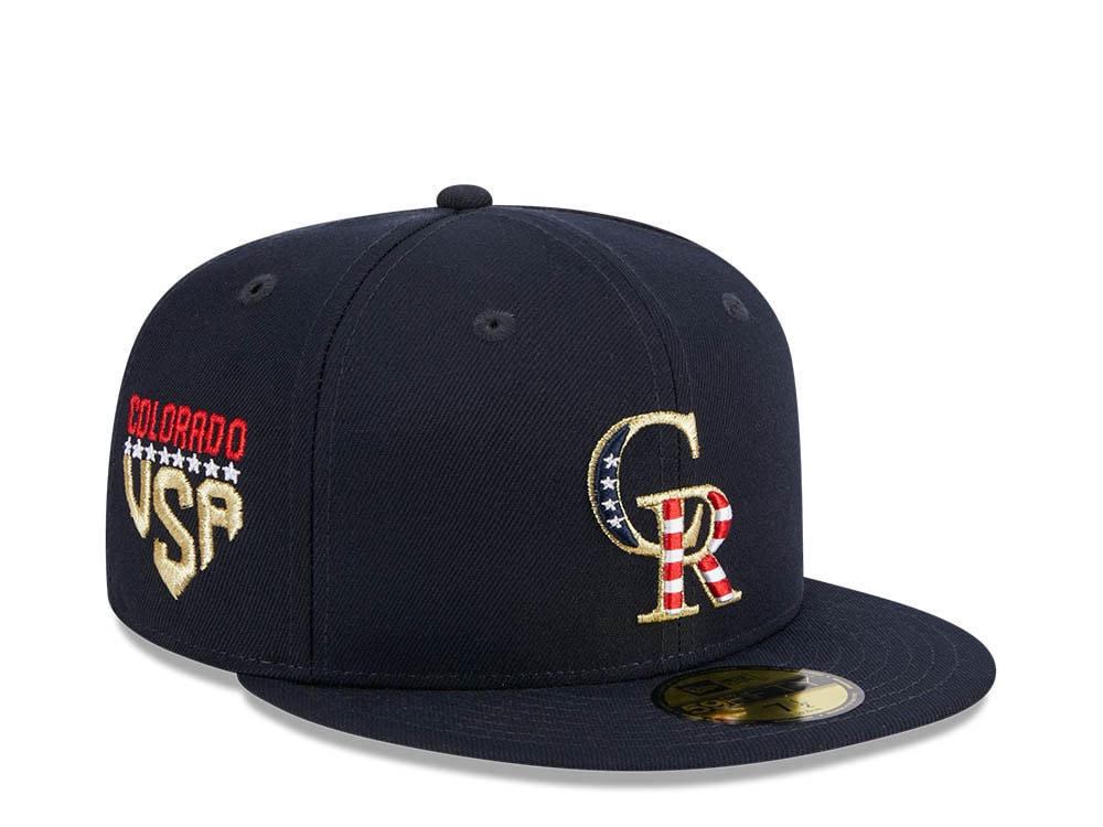New Era Colorado Rockies 4th of July 23 59Fifty Fitted Casquette