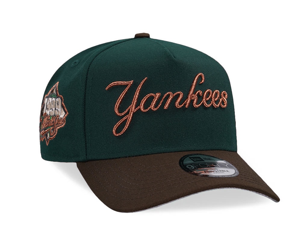 New Era New York Yankees World Series 1999 Copper Two Tone 9Forty A Frame Snapback Casquette