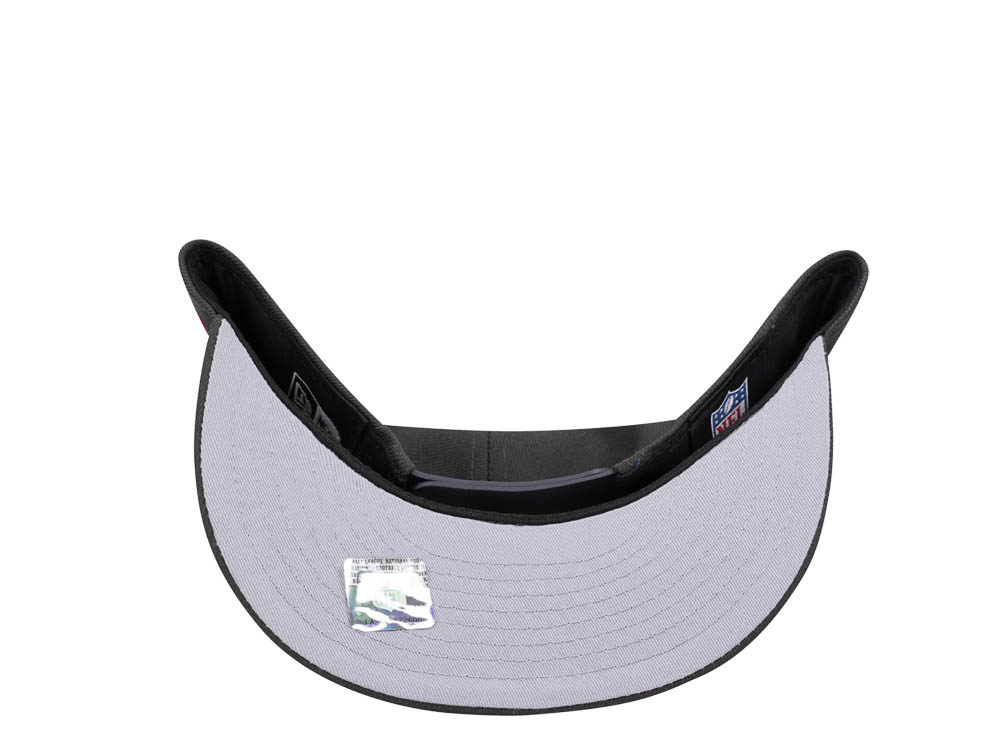 New Era Tampa Bay Buccaneers Gray Red Detail Edition 9Fifty Snapback Casquette
