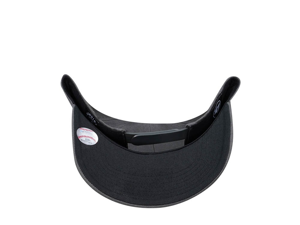 47Brand Los Angeles Dodgers Charcoal Cold Zone MVP DP Snapback Casquette