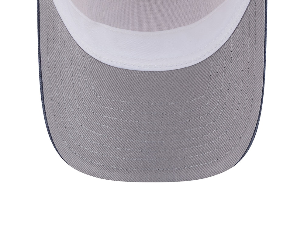 New Era New York Yankees Frayed Patch Stone Two Tone Edition 9Forty M Crown A Frame Trucker Snapback Casquette