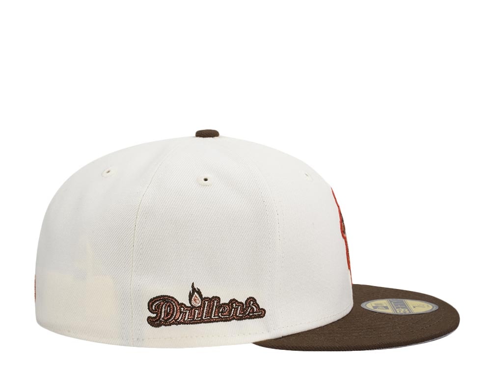 New Era Tulsa Drillers Copper Chrome Edition 59Fifty Fitted Casquette