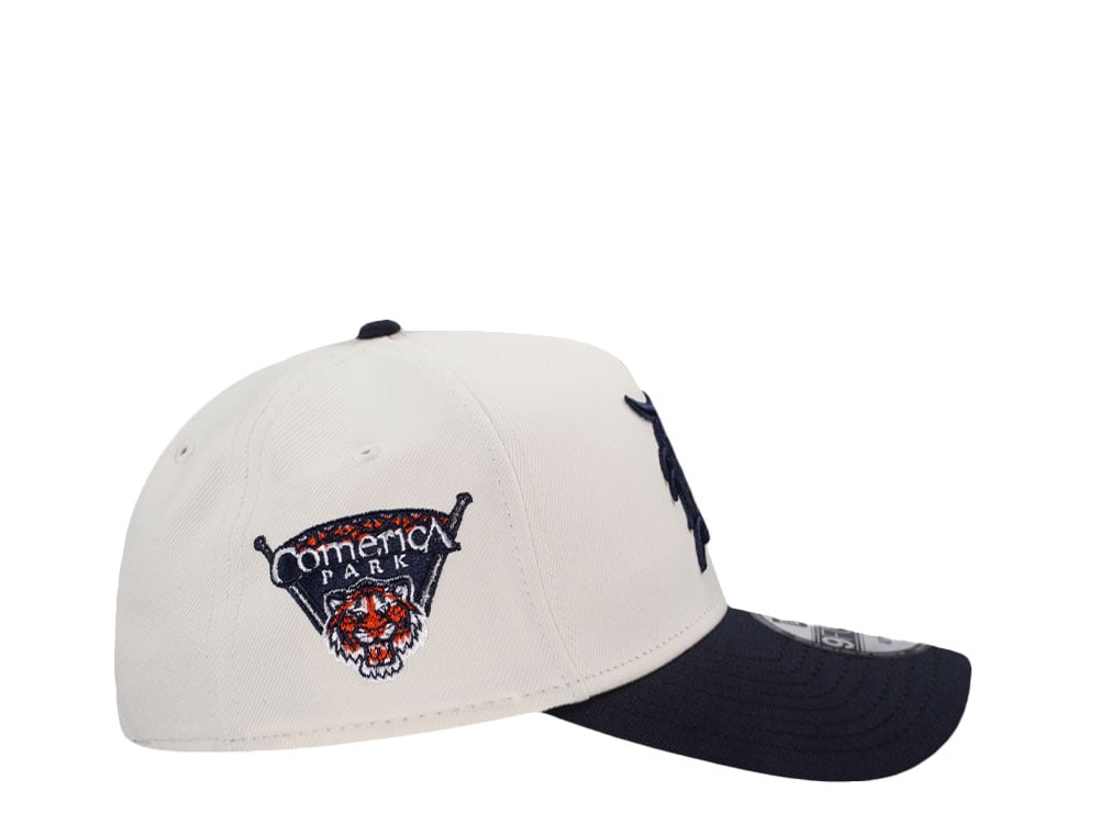 New Era Detroit Tigers Comerica Park Chrome Two Tone Edition 9Forty A Frame Snapback Casquette