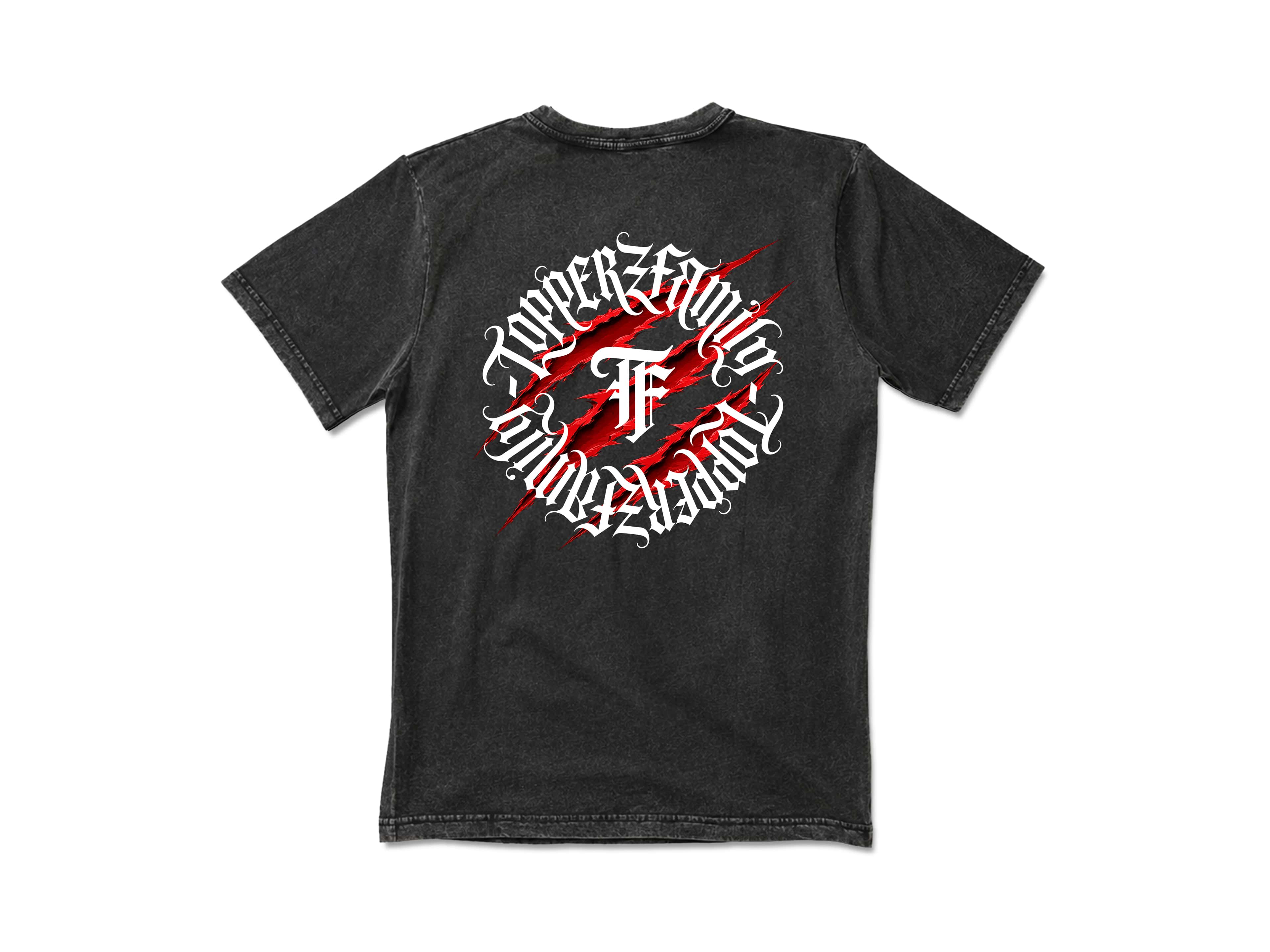 Parallel Union Family T-Shirt Grizzlie Scratch Oversize Edition