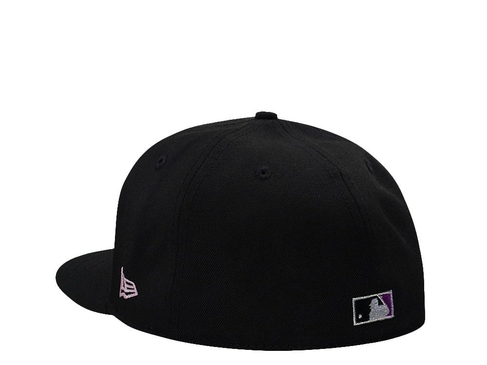 New Era New York Mets Shea Stadium Pink Black Prime Edition 59Fifty Fitted Casquette
