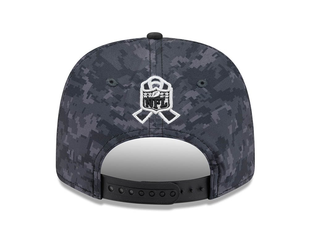 New Era Washington Commanders NFL Salute to Service 2026 Digi Camo Black 9Seventy Stretch Snapback Casquette