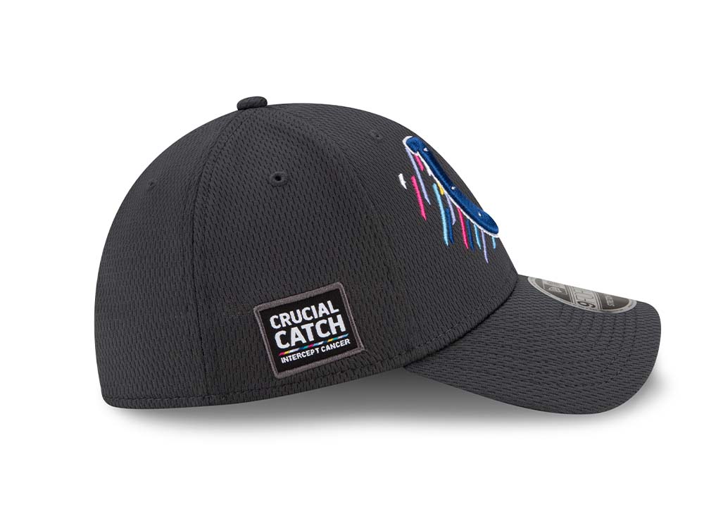 New Era Indianapolis Colts Crucial Catch 2021 9Forty Stretch Snapback Casquette
