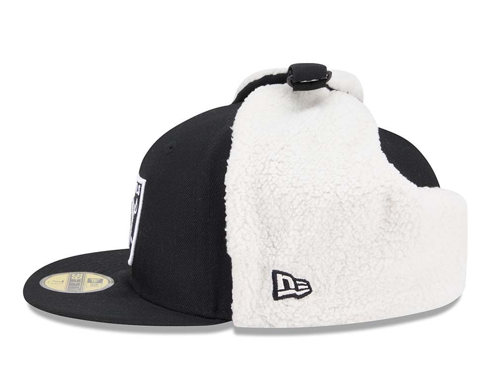 New Era Las Vegas Raiders Classic Black 59Fifty Dogear Fitted Casquette