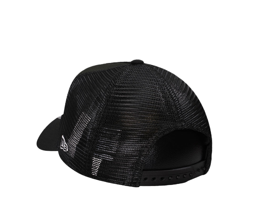 New Era Las Vegas Raiders Black Trucker A Frame 9Forty Snapback Casquette