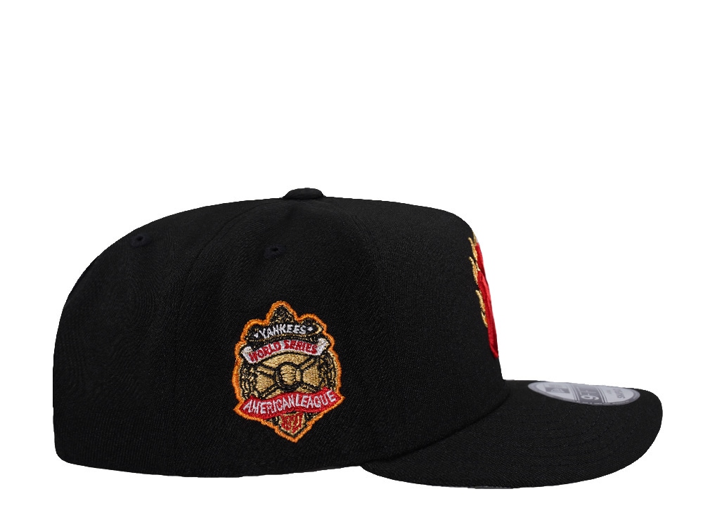 New Era New York Yankees World Series 1927 Flame Black Prime Edition 9Fifty A Frame Snapback Casquette