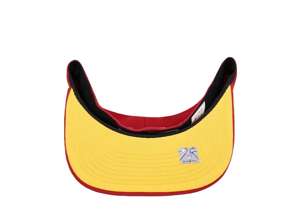Mitchell & Ness Houston Rockets Logo History Hardwood Classic Dynasty Fitted Casquette