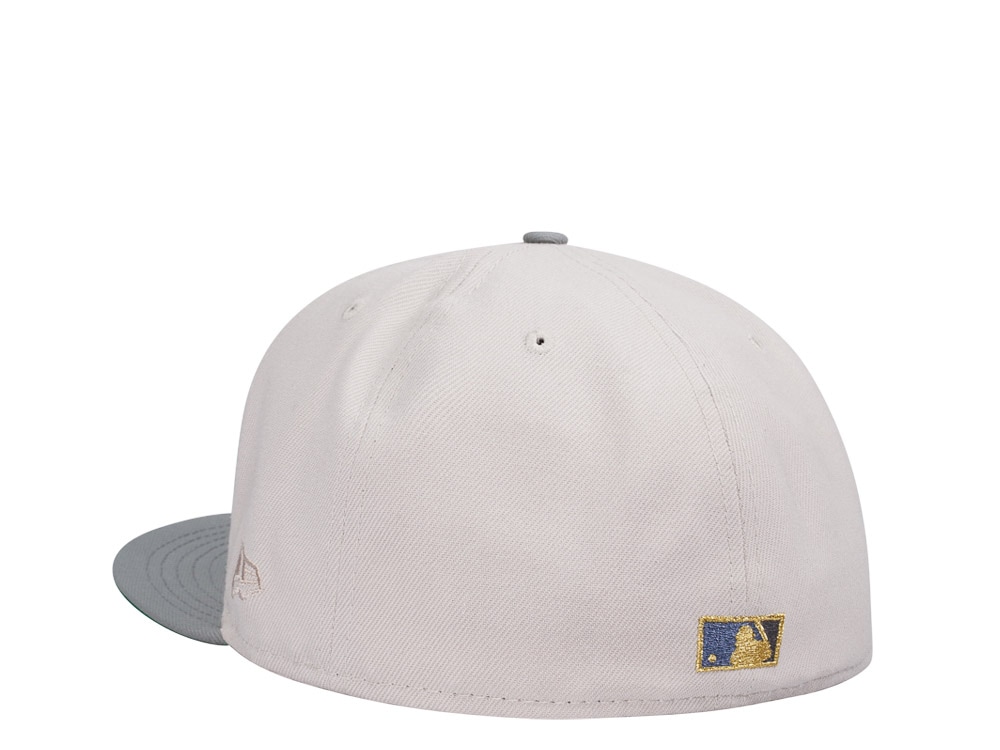 New Era San Francisco Giants 3-Time World Series Champions Stone Gold Two Tone Edition 59Fifty Fitted Casquette