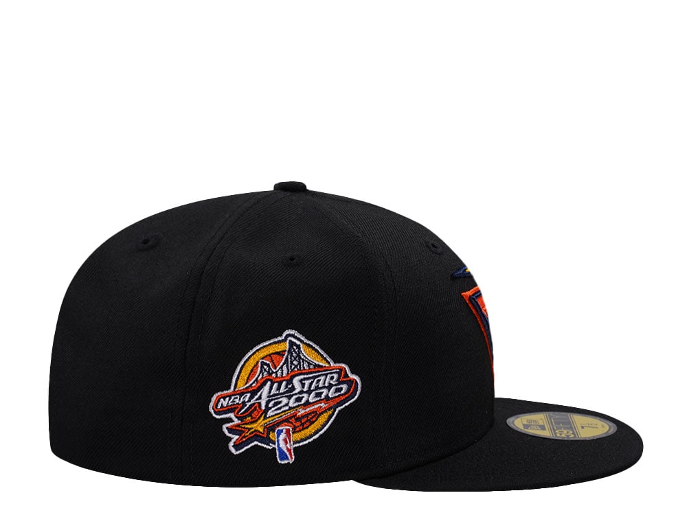 New Era Golden State Warriors All Star Game 2000 Wool Black Throwback Edition 59Fifty Fitted Casquette