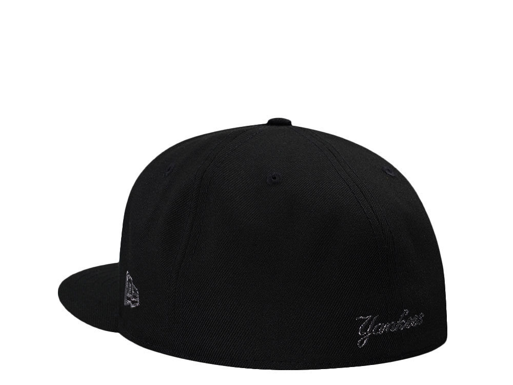 New Era New York Yankees World Series 1999 Black Pewter Prime Edition 59Fifty Fitted Casquette