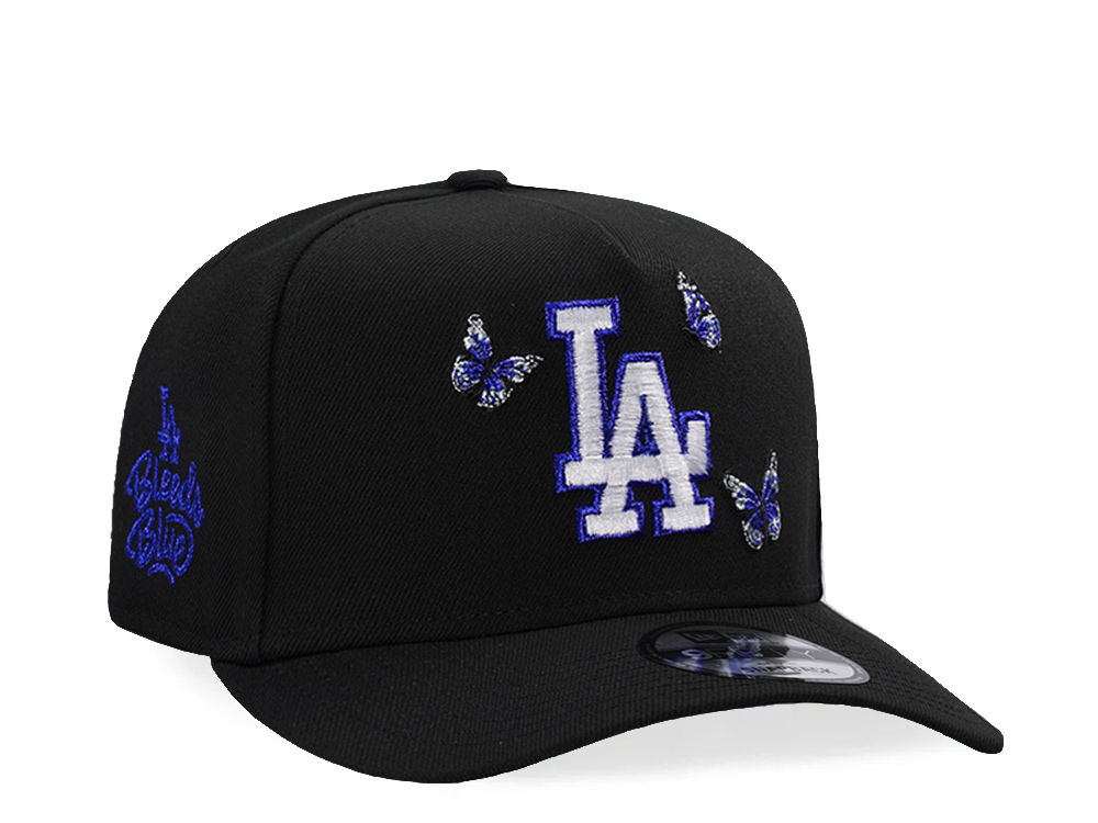 New Era Los Angeles Dodgers Butterfly Black Prime Edition 9Fifty A Frame Snapback Casquette