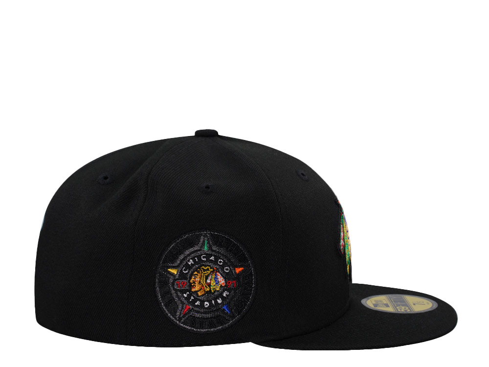 New Era Chicago Blackhawks All Star Game 1991 Blackout Prime Edition 59Fifty Fitted Casquette