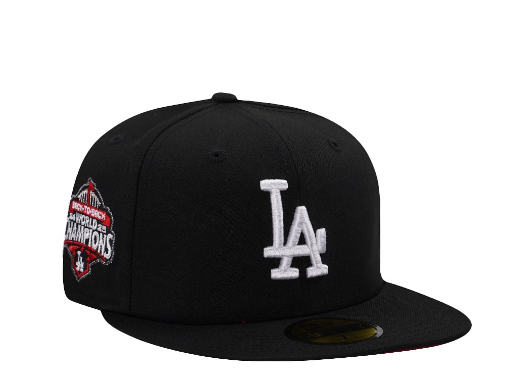 New Era Los Angeles Dodgers World Series Champions 2025 Black Prime Edition 59Fifty Fitted Casquette