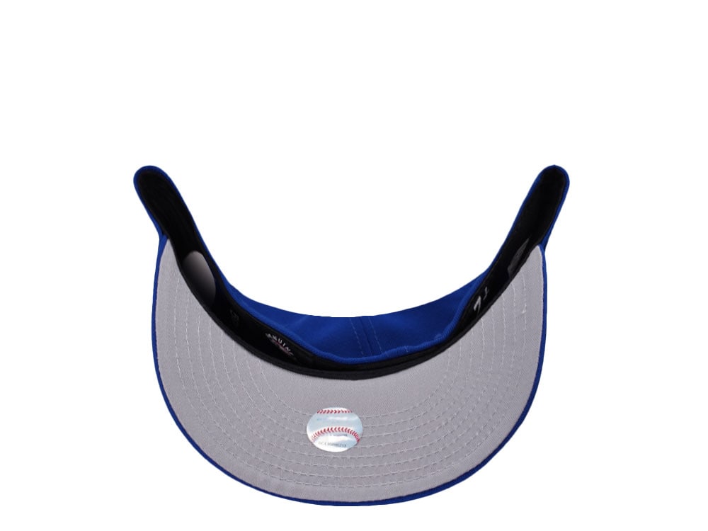 New Era Los Angeles Dodgers World Series 2024 Blue Prime Edition 59Fifty Pre Curved Fitted Casquette