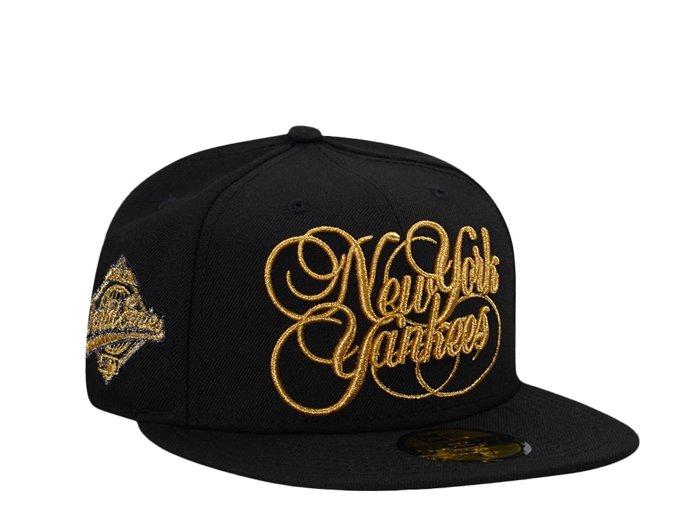 New Era New York Yankees World Series 1996 Black Gold Prime Edition 59Fifty Fitted Casquette