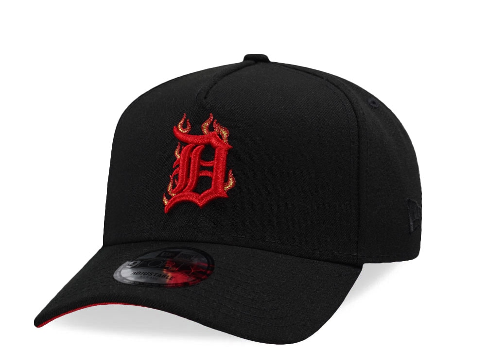 New Era Detroit Tigers Flame Red Prime Edition 9Forty A Frame Snapback Casquette