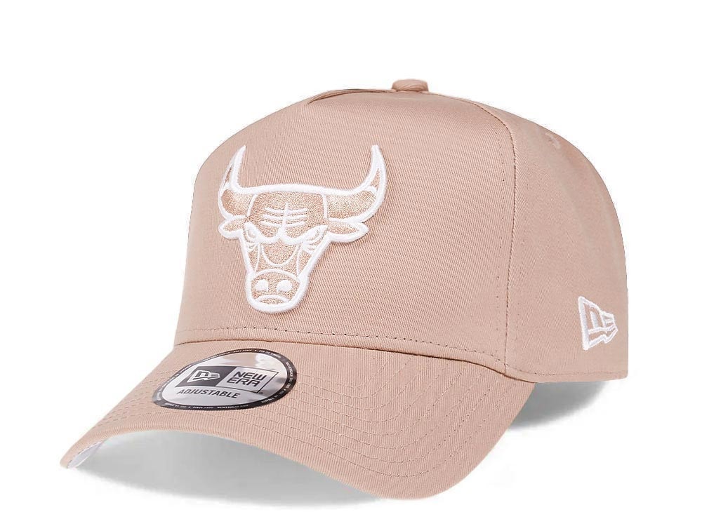 New Era Chicago Bulls Sand Prime Edition 9Forty A Frame Snapback Casquette