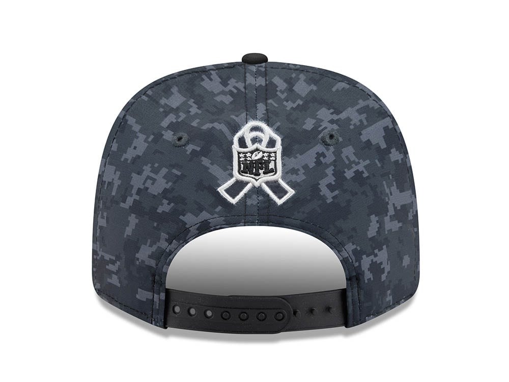 New Era Seattle Seahawks NFL Salute to Service 2026 Digi Camo Black 9Seventy Stretch Snapback Casquette