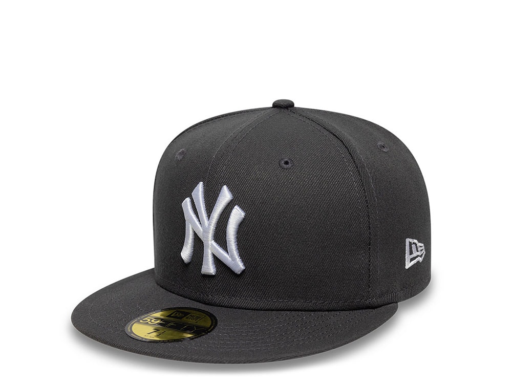 New Era New York Yankees Plain Black Prime Edition 59Fifty Fitted Casquette