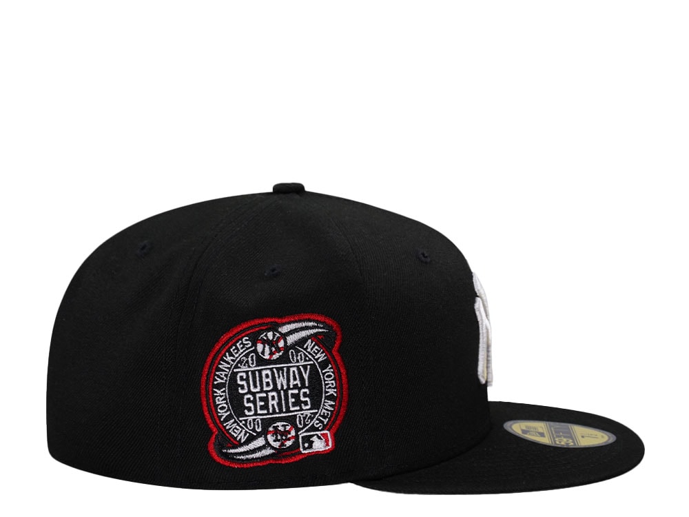New Era New York Yankees Subway Series 2000 Black and Red Edition 59Fifty Fitted Casquette
