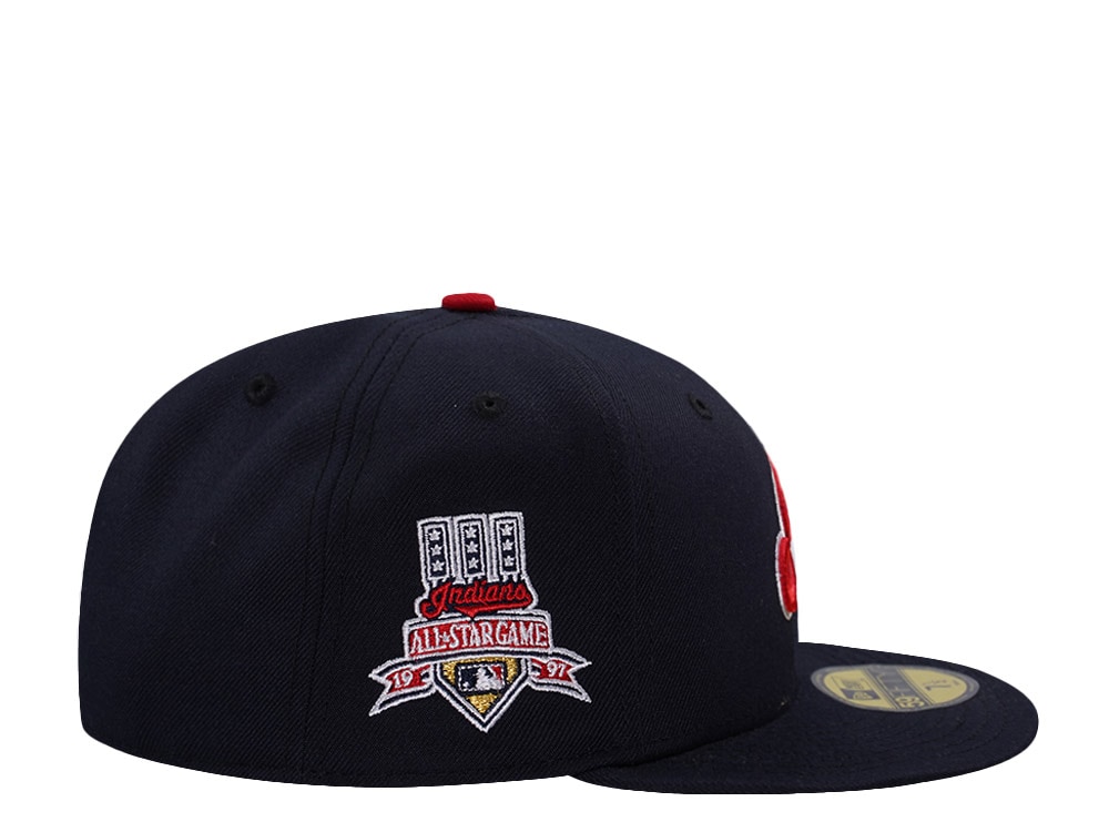 New Era Cleveland Indians All Star Game 1997 Navy Prime Edition 59Fifty Fitted Casquette