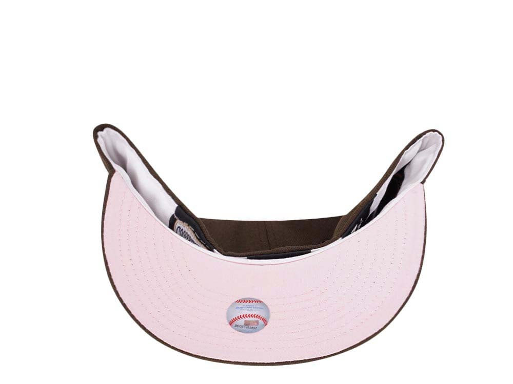 New Era Miami Marlins World Series 2003 Champions Coffee Pink Edition 59Fifty Fitted Casquette