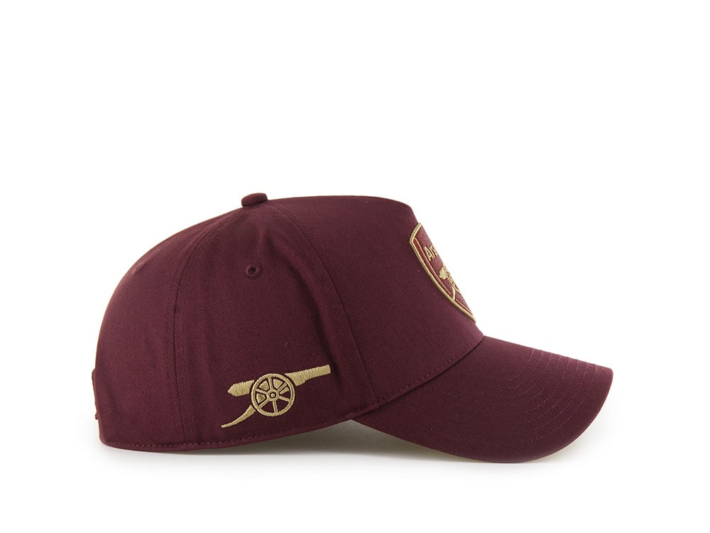 47 Brand Arsenal FC Sure Shot Dark Maroon MVP Snapback Casquette
