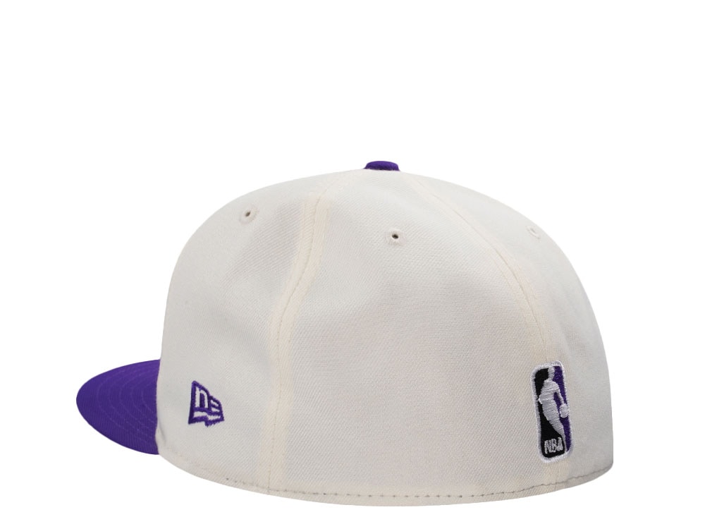 New Era Sacramento Kings Chrome Two Tone Edition 59Fifty Fitted Casquette