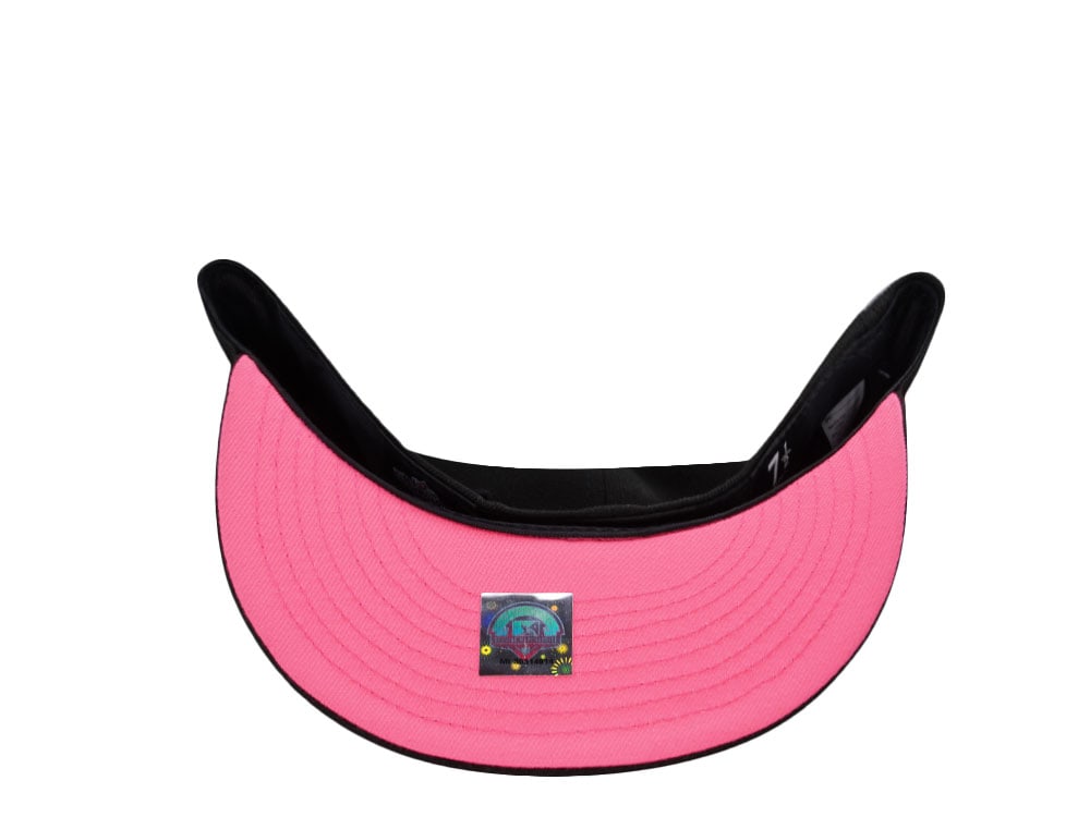New Era Medusas de Lakewood Black Wild Pink Prime Edition 59Fifty Fitted Casquette