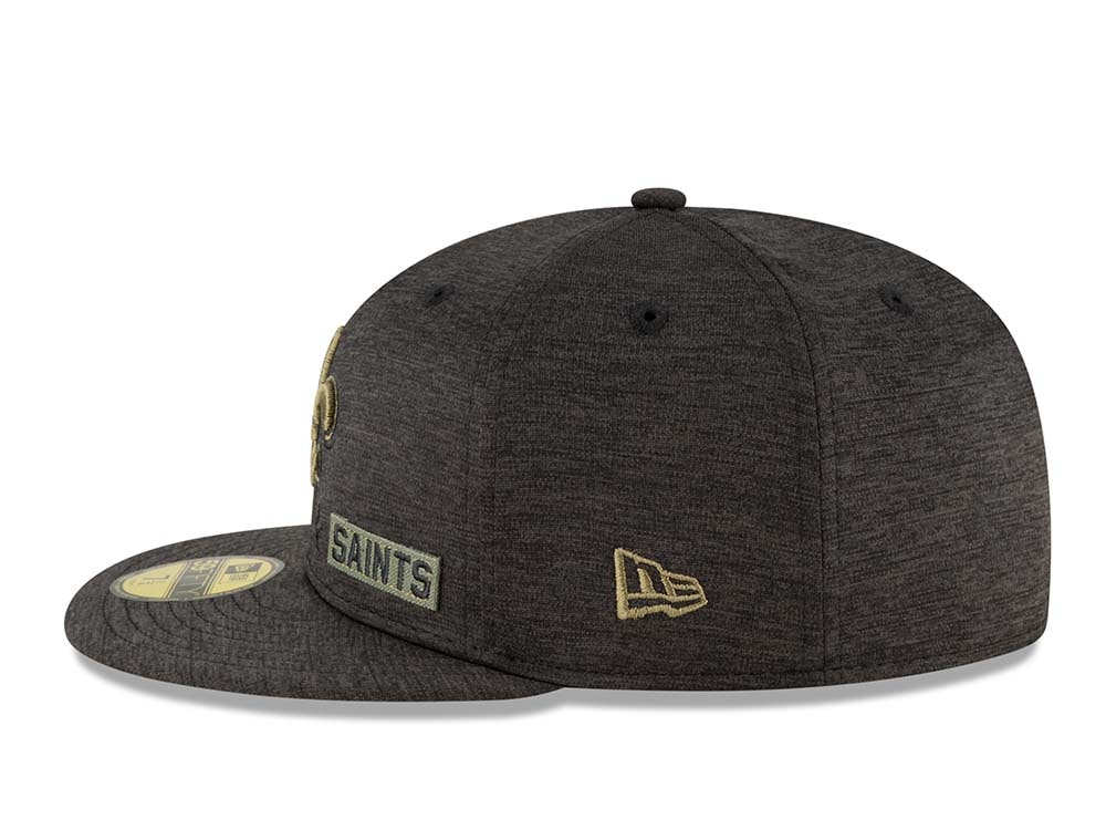 New Era New Orleans Saints Salute to Service 2020 Fitted 59Fifty Casquette