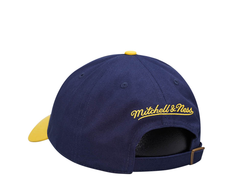 Mitchell & Ness University of Michigan Team Two Tone 2.0 Dad Strapback Casquette