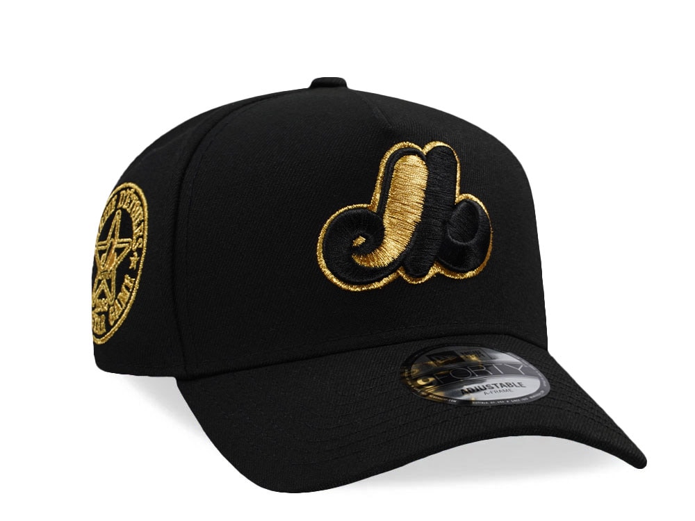 New Era Montreal Expos All Star Game 1982 Black Prime  Edition 9Forty A Frame Snapback Casquette