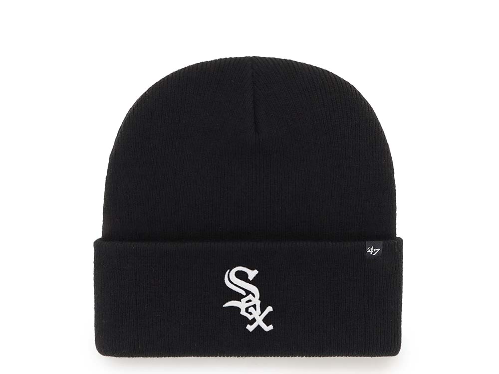 47 Brand Chicago White Sox Black Edition Cuff Chapeaux