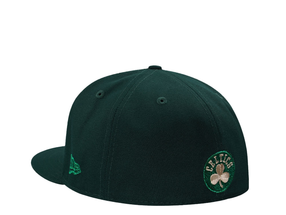 New Era Boston Celtics 80th Anniversary Dark Green Prime Edition 59Fifty Fitted Casquette